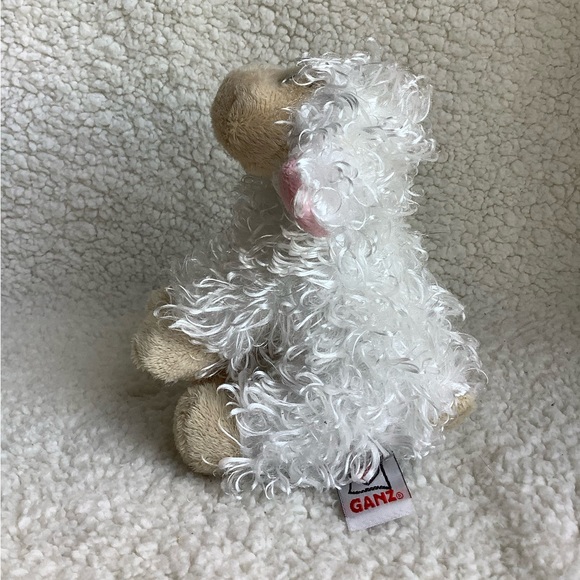 GANZ Lil Kinz Webkinz HS201 Lamb Plush Stuffed Animal Toy No Code - Picture 3 of 6